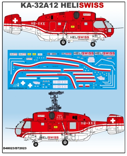 Ka-32A12 HELISWISS 1:72