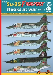 Su-25 Frogfoot "Rooks at war" part.I 1:72